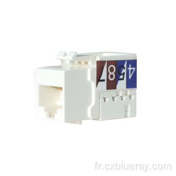 RJ45 de haute qualité 8p8c UTP Cat5e Keystone Jack